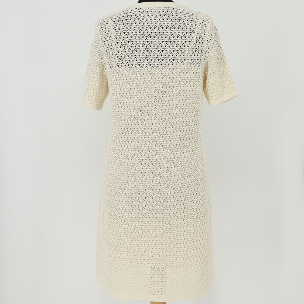 BANANA REPUBLIC Pointelle Sweater Dress with Slip - Picture 3 of 6